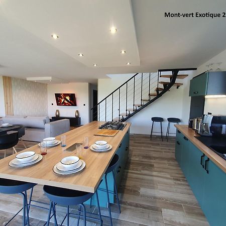Mont-Vert Exotique - Calme - Vue Et Parking Saint Pierre Exterior foto