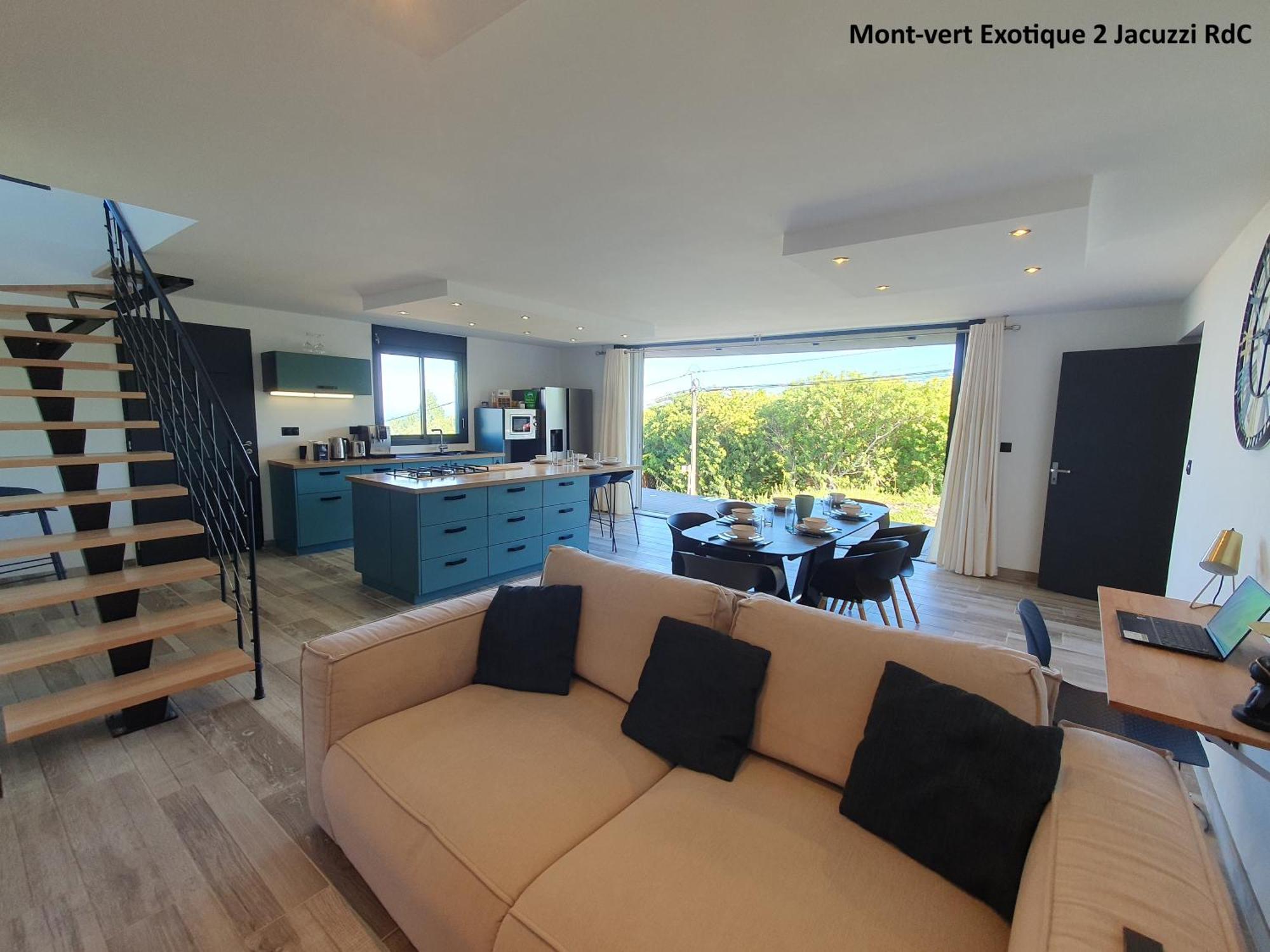 Mont-Vert Exotique - Calme - Vue Et Parking Saint Pierre Exterior foto